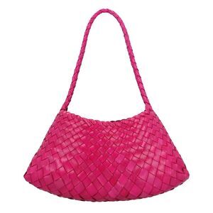 Dragon Diffusion Rosanna Leather Shoulder Bag, Pink